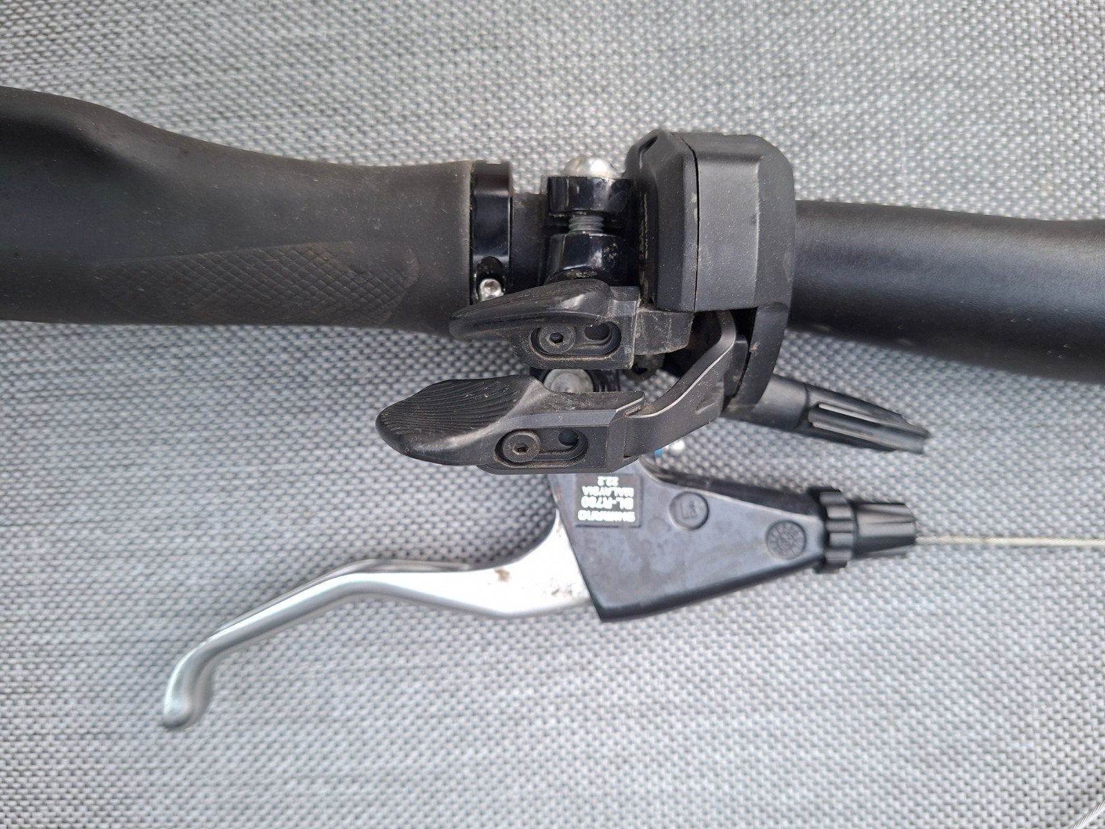 Shimano Deore XT DI2 SW-M8050 shifter links - Gebruikt, Fietsen en Brommers, Gebruikt, Derailleur of Ketting, Aluminium, Shimano