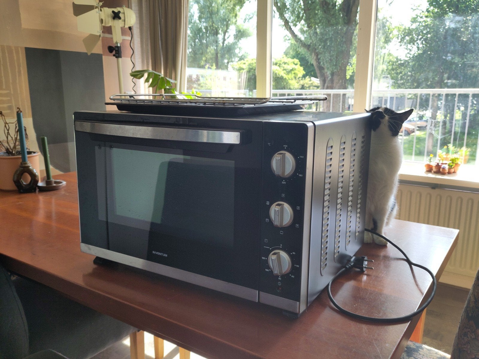 Inventum OVCB60 oven, Ophalen, Minder dan 45 cm, Gebruikt, Oven