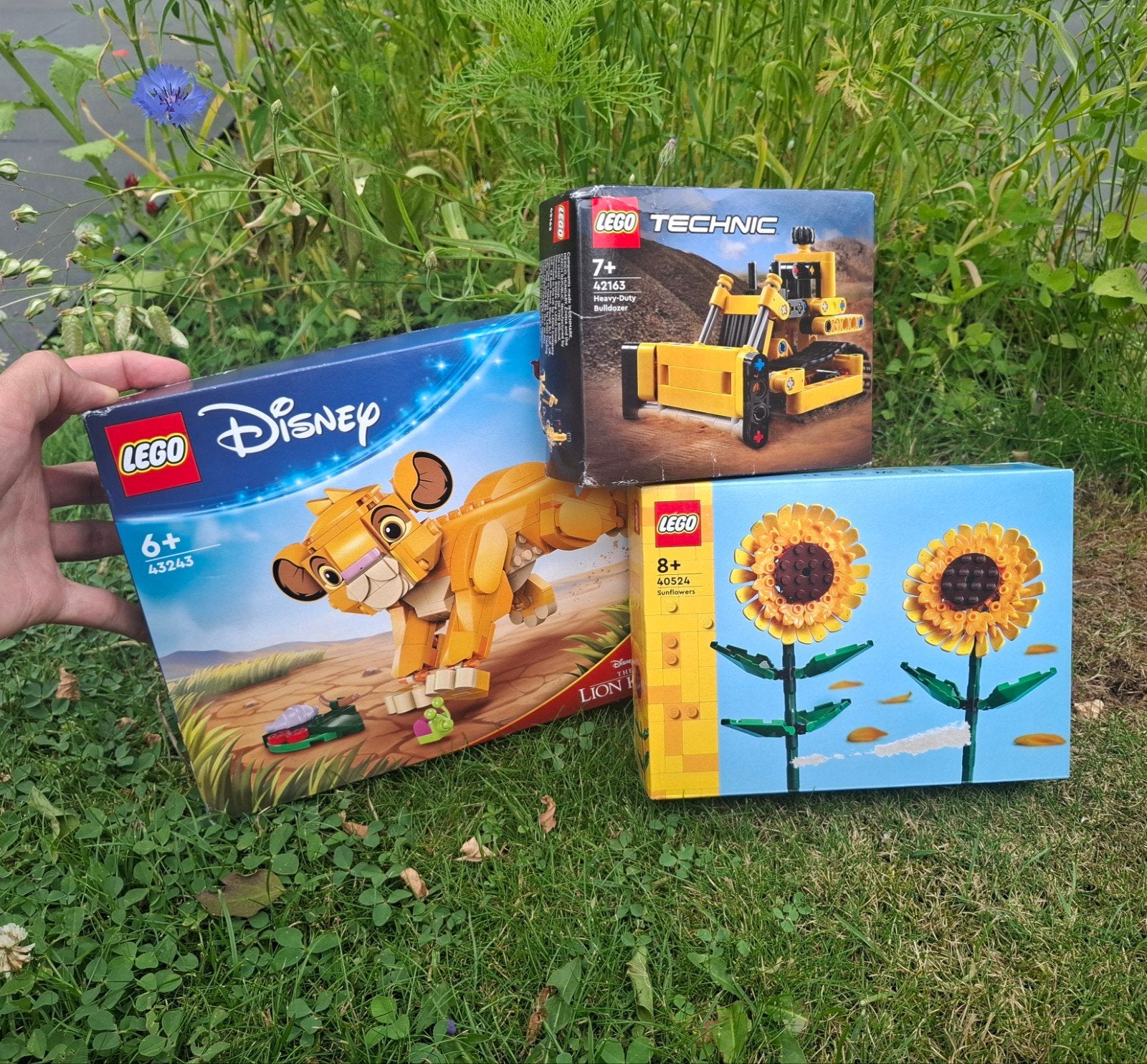Lego sets disney lion king 43243, technic 42163 en 40524, Lego, Nieuw, Ophalen of Verzenden, Disney