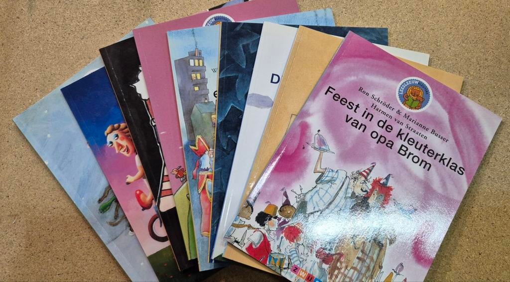 7 Leesleeuw kleuterboeken - Leren lezen of verzamelen, Boeken, 5 of 6 jaar, Fictie algemeen, Jongen of Meisje, Ophalen of Verzenden