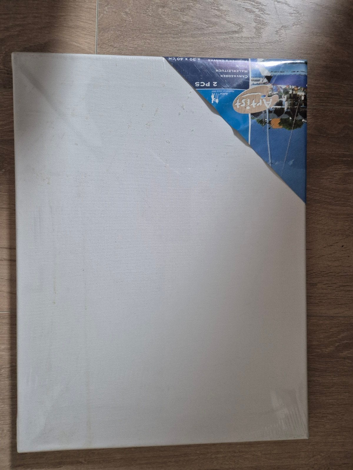 Nieuw canvas schildersdoek 30x40 cm (2 stuks), Ophalen of Verzenden, Nieuw, Doek