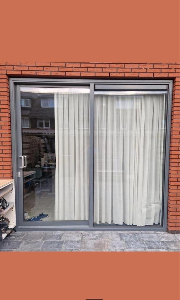 Schuifpui, Doe-het-zelf en Verbouw, Kozijnen en Schuifpuien, Ophalen, 225 cm of meer, Aluminium, Zo goed als nieuw