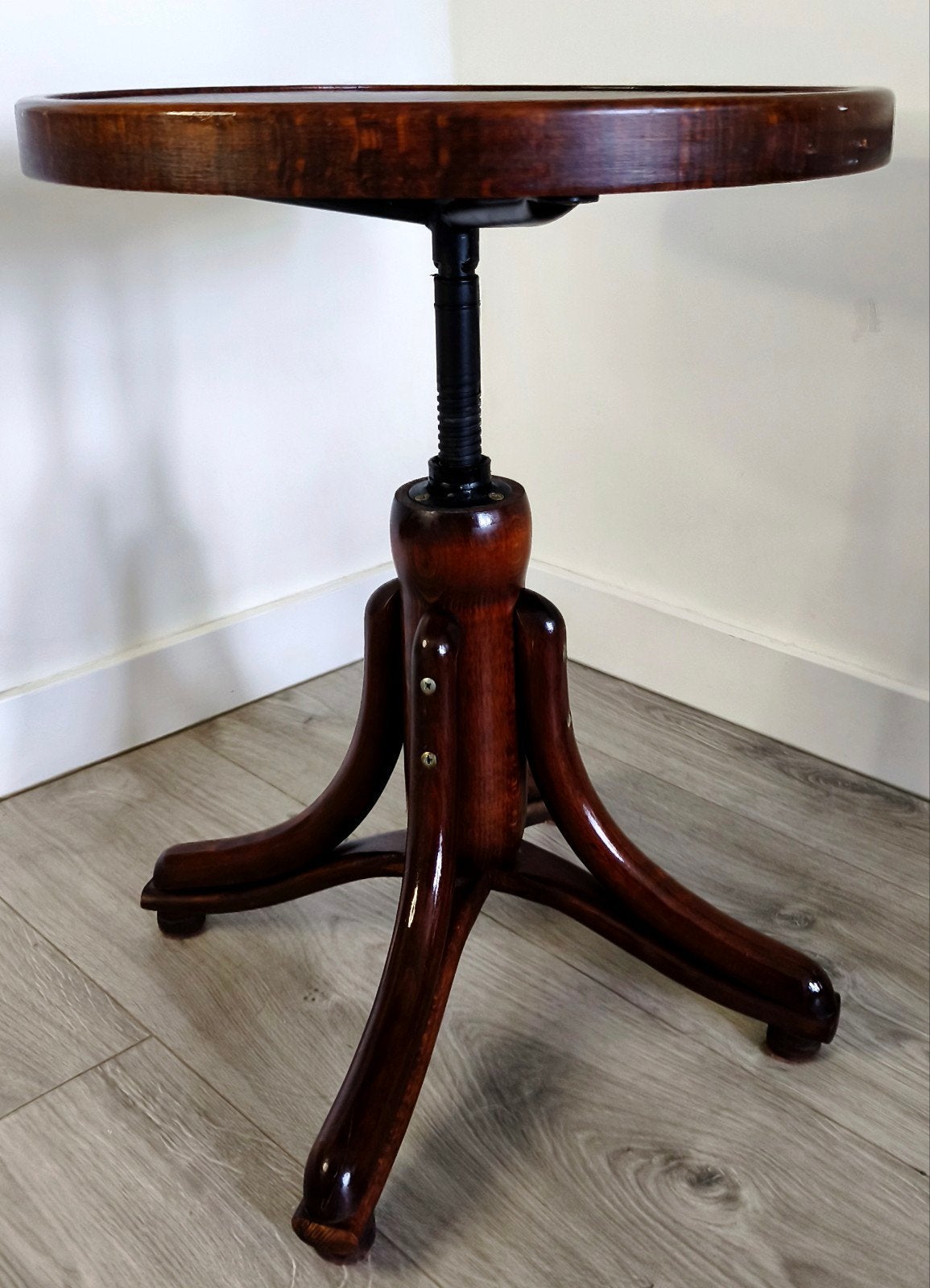 ​Thonet Draaikruk Pianokruk Antiek Gestempeld 914, Ophalen