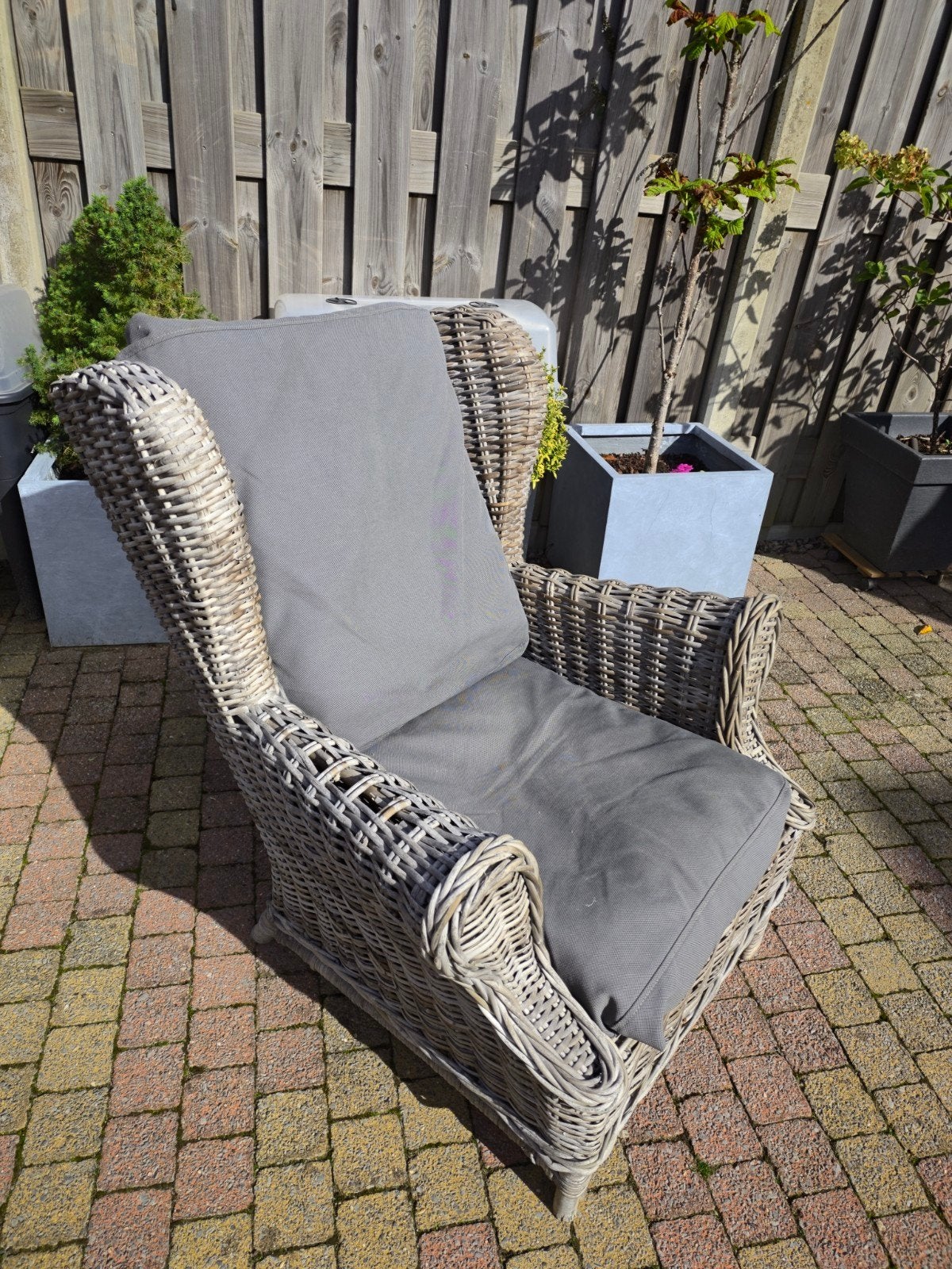 fauteuil - lounche tuinstoel, Tuin en Terras, Ophalen, Gebruikt