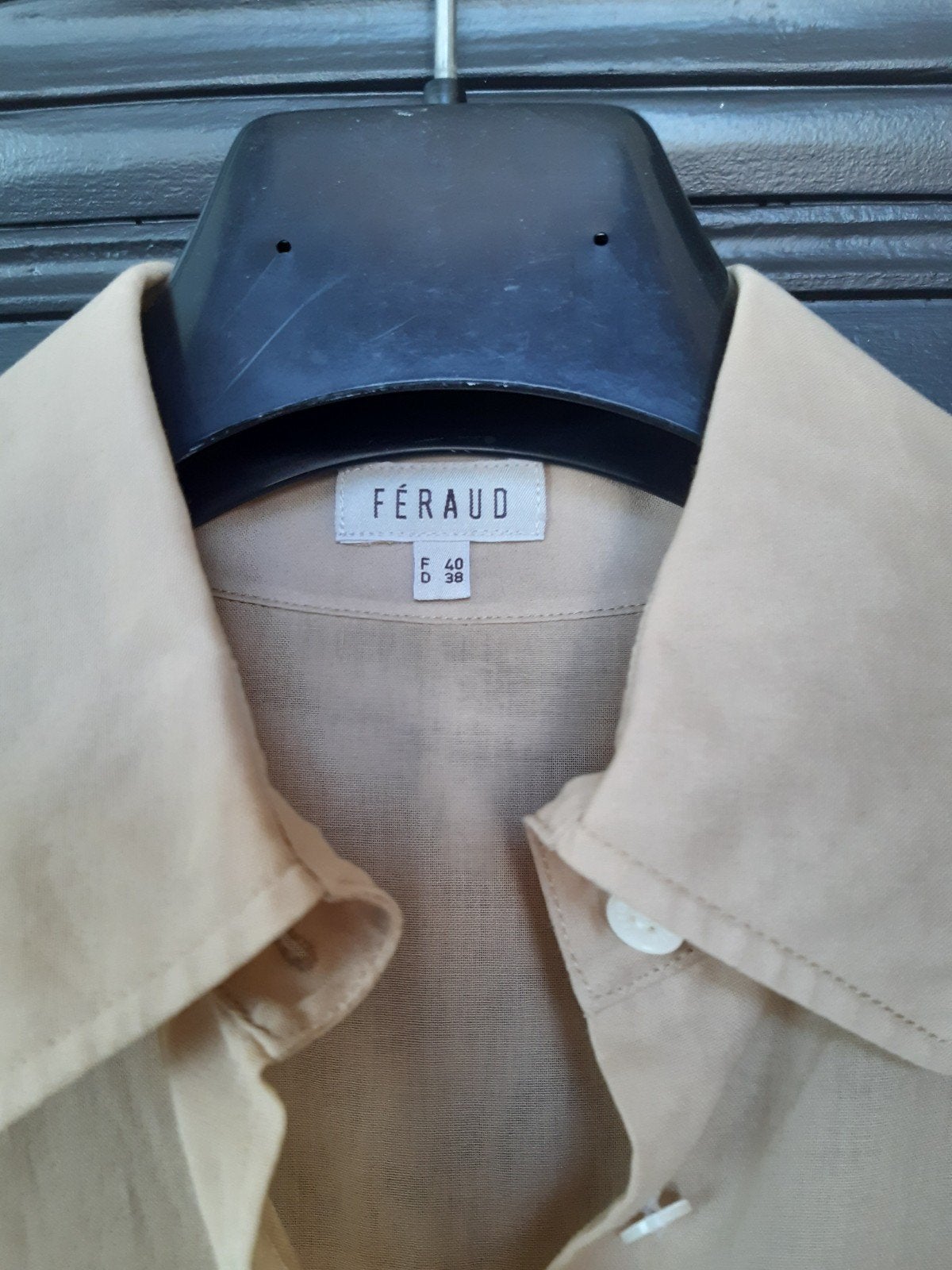Féraud Blouse - transparant Maat 38/40 (M), Maat 38/40 (M), Féraud, Beige, Nieuw
