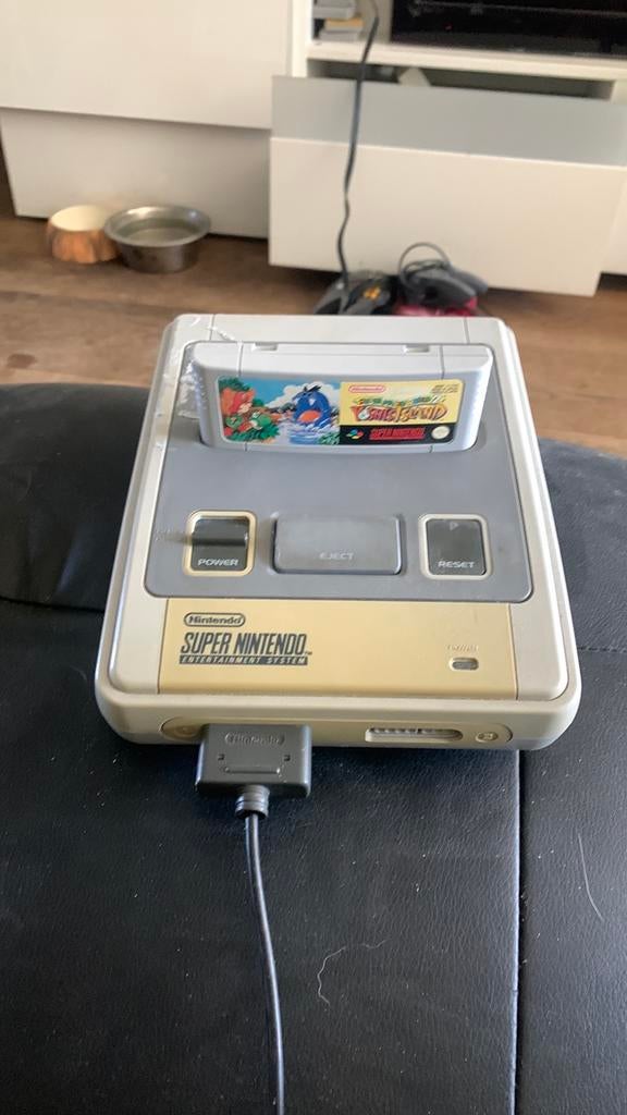 Snes (Pal), Spelcomputers en Games, Spelcomputers | Nintendo Super NES, Ophalen of Verzenden, Gebruikt, Met 1 controller