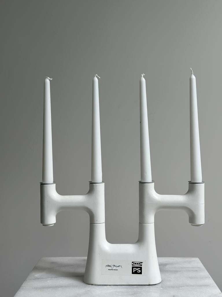 Vintage IKEA PS 2012 modulaire kandelaar by Ehlén Johansson, Ophalen of Verzenden, Gebruikt, Metaal, 25 tot 50 cm