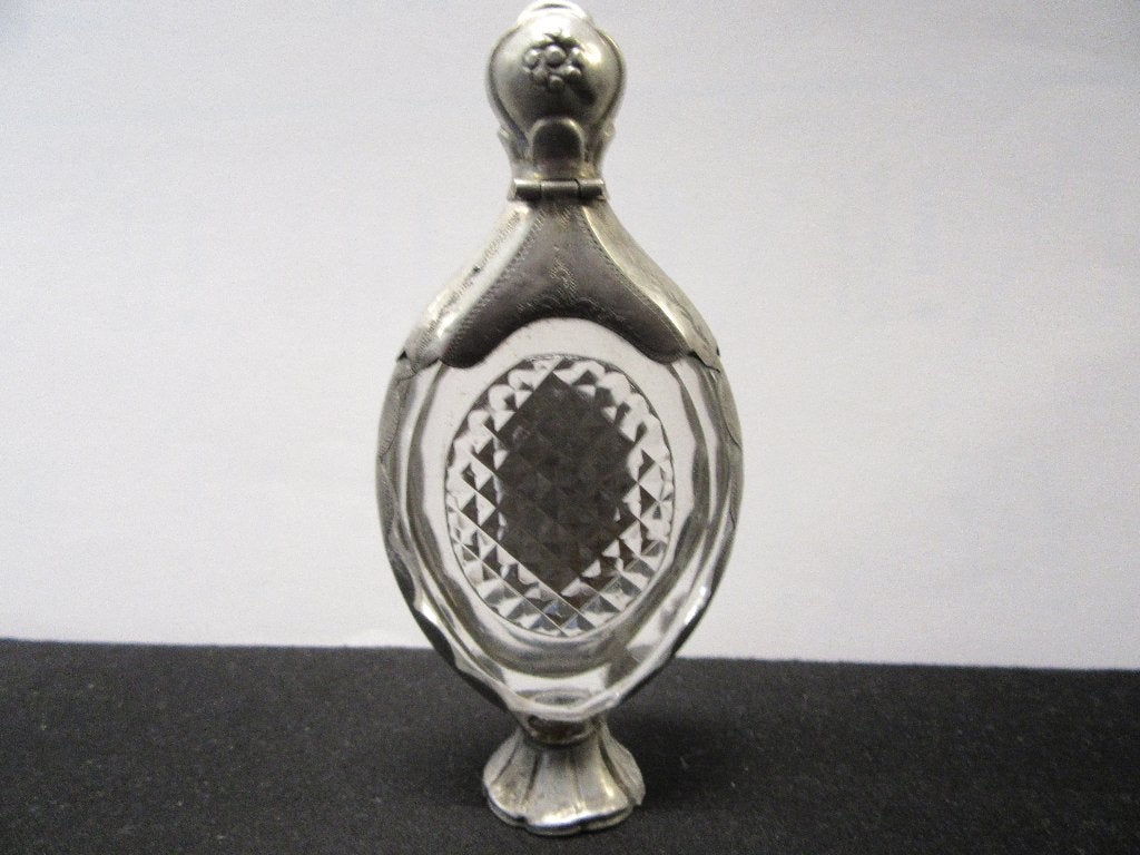Parfum flesje, Antiek en Kunst, Ophalen of Verzenden, Zilver