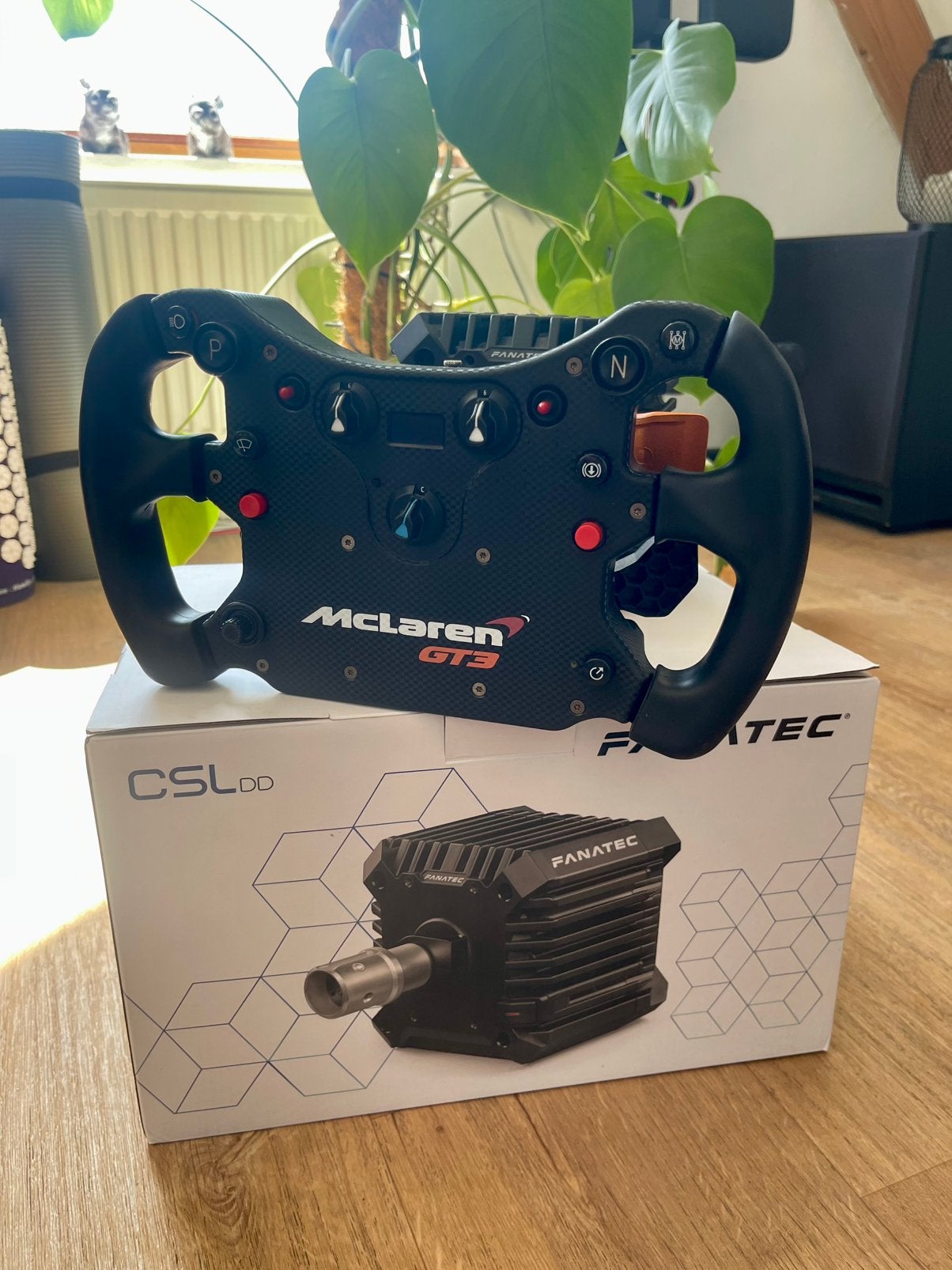 Fanatec CSL DD 5 - 8 nm met Mclaren V2 stuur, Ophalen, Zo goed als nieuw