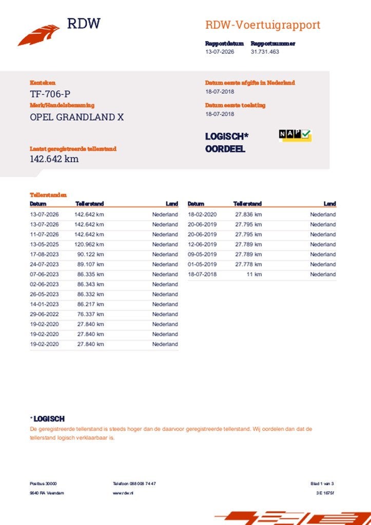 Opel Grandland X 1.2 Turbo Online Edition 131PK! NL AUTO NAP, Auto's, Opel, Voorwielaandrijving, Stof, Gebruikt, 1199 cc