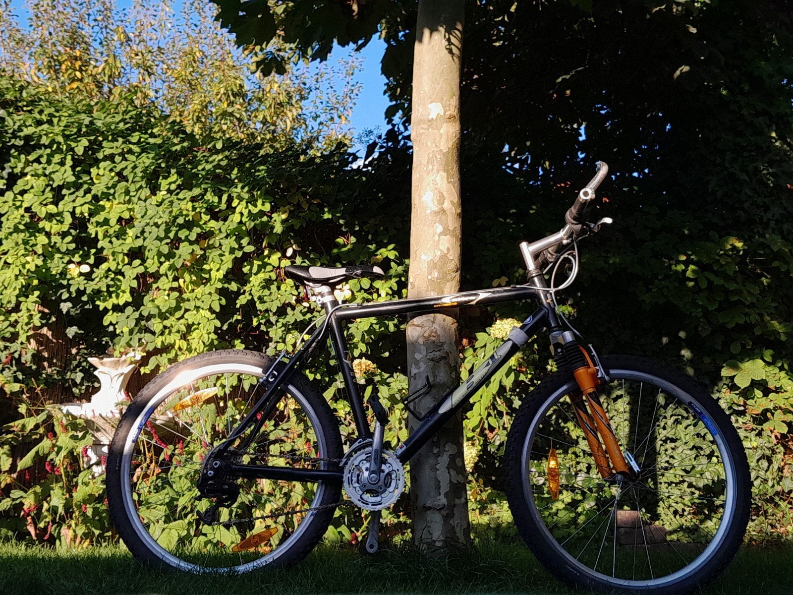 Mooie fiets met goede remmen, vering en 24 versnellingen, Overige merken, Gebruikt, Ophalen of Verzenden, Heren