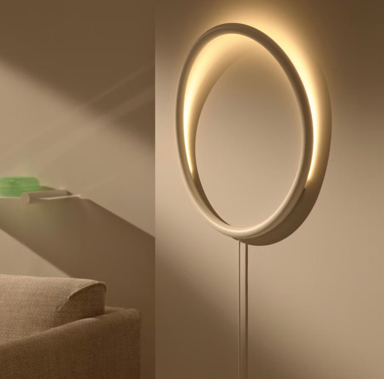 Ikea Varmblixt, Huis en Inrichting, Lampen | Wandlampen, Ophalen, Gebruikt, IKEA, Wit