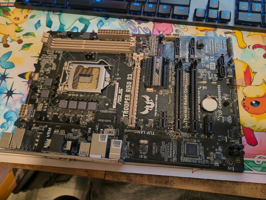ASUS TUF Trooper B150 D3 Moederbord (LGA 1151 / DDR3), Computers en Software, Ophalen, Gebruikt, LGA 1151, DDR3