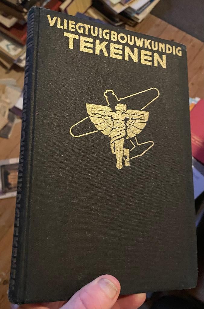 Vliegtuigbouwkundig tekenen - L.A. de Bruyn e.a., Boeken, Techniek, Gelezen, Ophalen of Verzenden, L.A. de Bruyn e.a, Overige onderwerpen