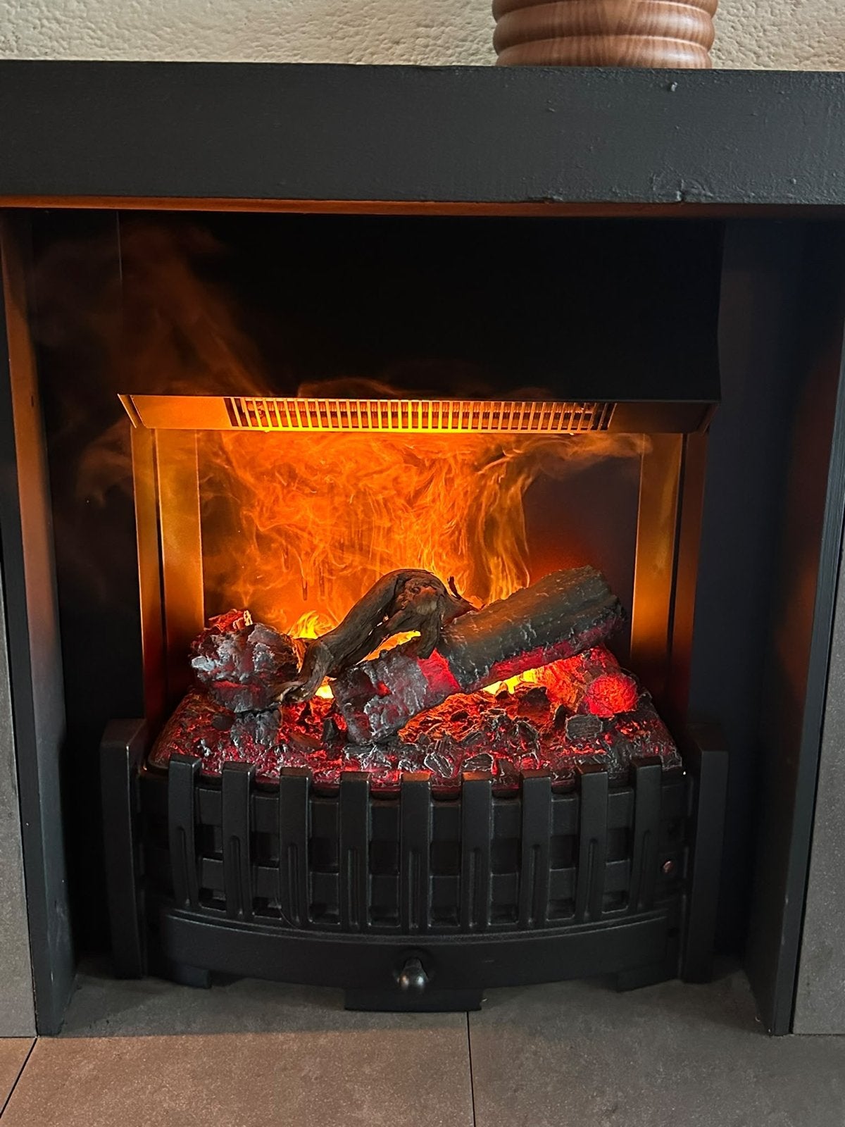 Elektrische openhaard Opti-Myst Dimplex, Huis en Inrichting, Ophalen, Zo goed als nieuw, Inzethaard, Elektrische haard