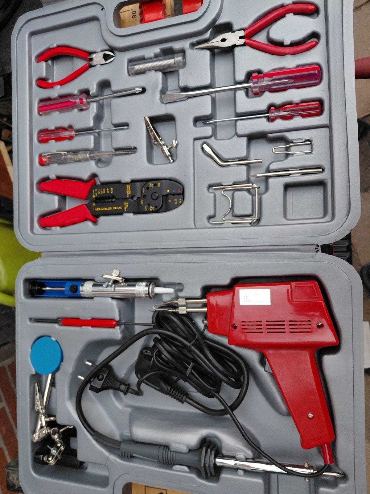 soldeerbout set., Ophalen