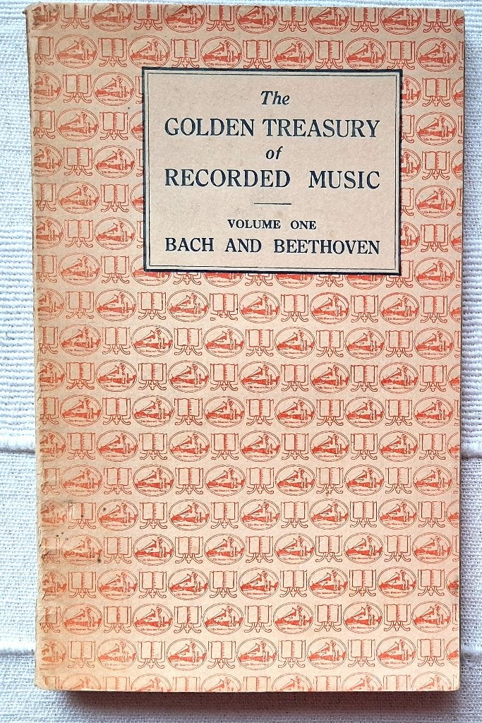 Golden treasury: Beethoven en Bach op HMV 78 toeren, Ophalen of Verzenden, Gelezen, Artiest