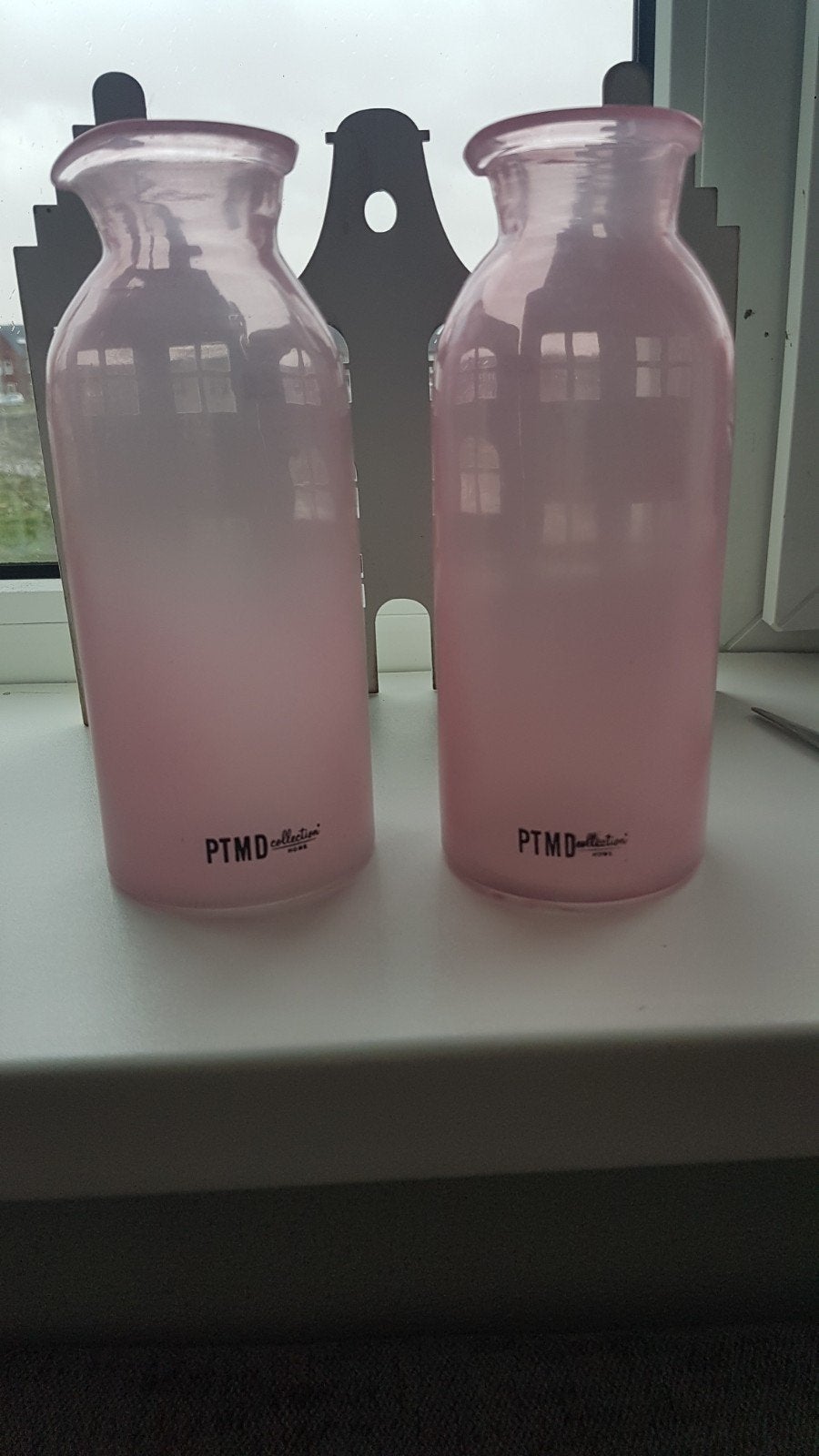 2 Nieuwe Roze Vaasjes - PTMD Collection, Ophalen of Verzenden
