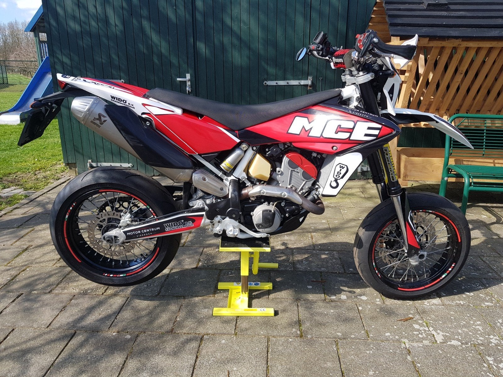Husqvarna TE449 - Enduro/SuperMoto met slechts 4794 km, Motorrijbewijs A, Gebruikt, 449 cc, Meer dan 35 kW