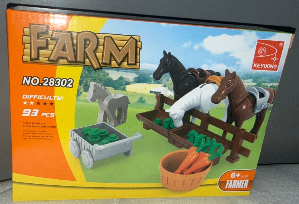 Speelgoed farm set, Ophalen, Nieuw, Jongen of Meisje