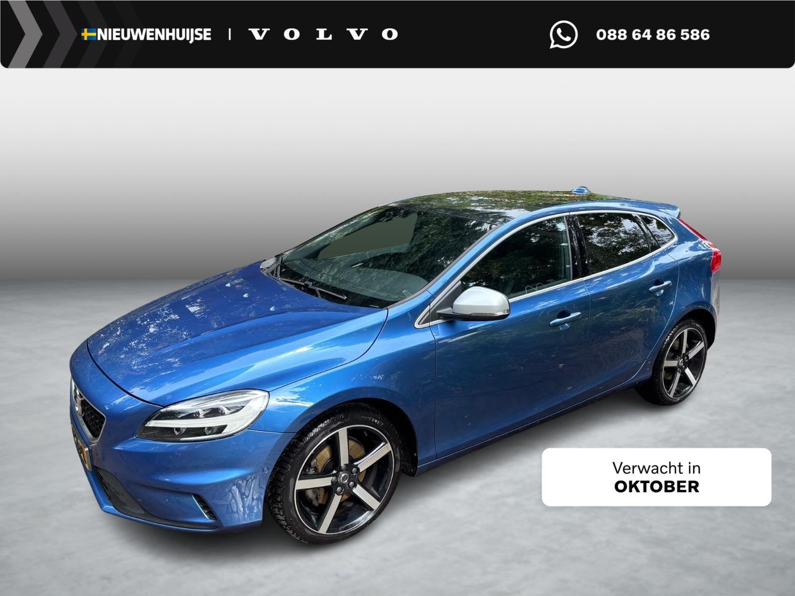 Volvo V40 2.0 T4 Business Sport | R-Design | Panoramadak | A, Auto's, Gebruikt, Bedrijf, Handgeschakeld, V40