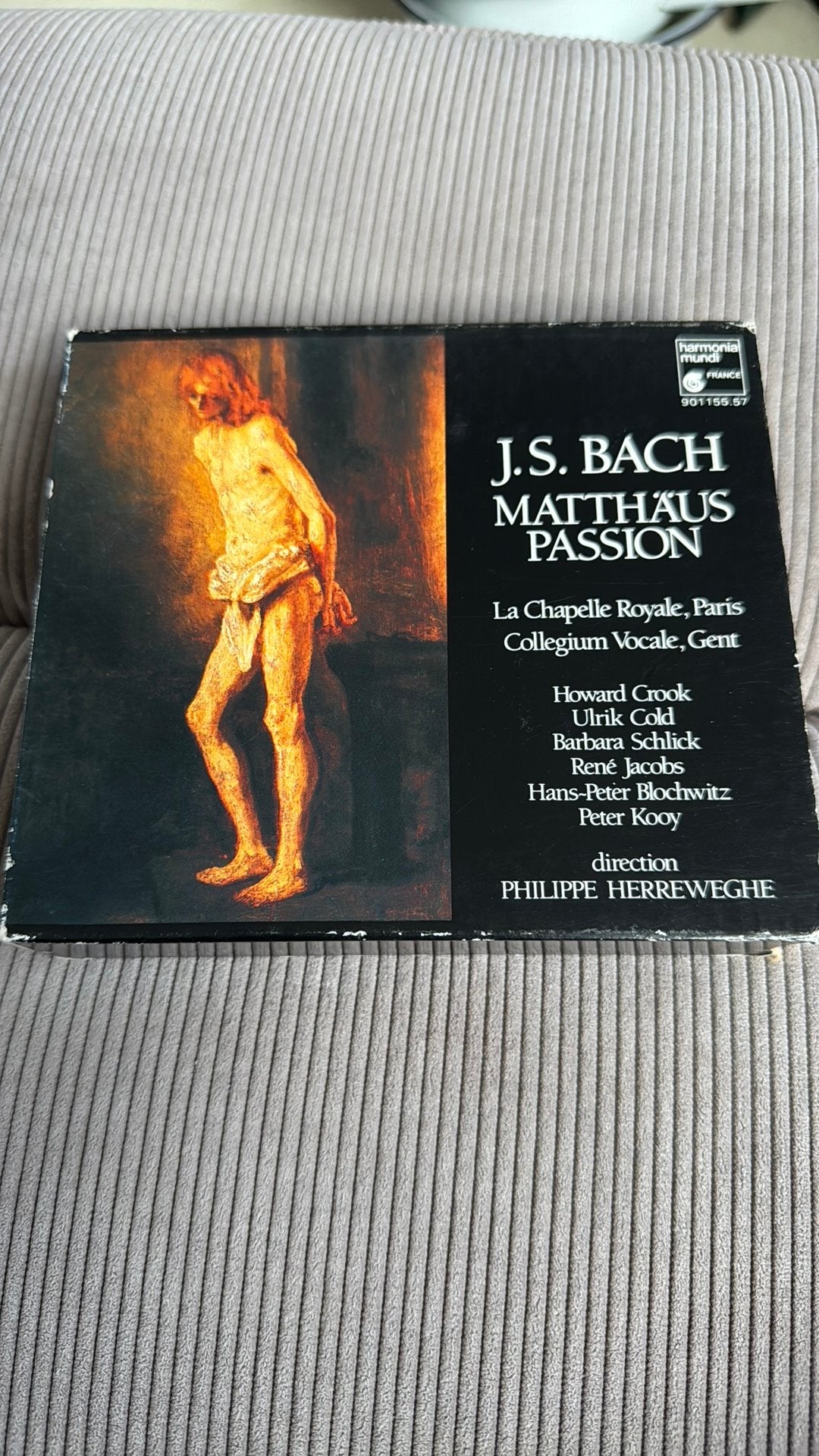 Mattheus passion Bach Herreweghe, Ophalen of Verzenden, Barok, Zo goed als nieuw, Vocaal