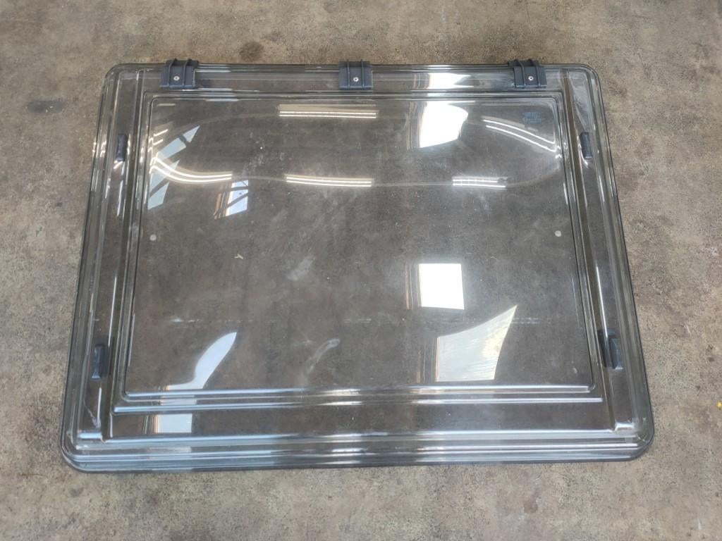 Vervangglas dakluik/dakraam caravan/camper, 80x60cm, Caravans en Kamperen, Ophalen, Gebruikt