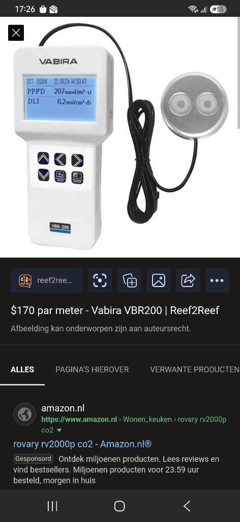 Co2 lummen meter ?, Ophalen of Verzenden, Nieuw, Overige meters