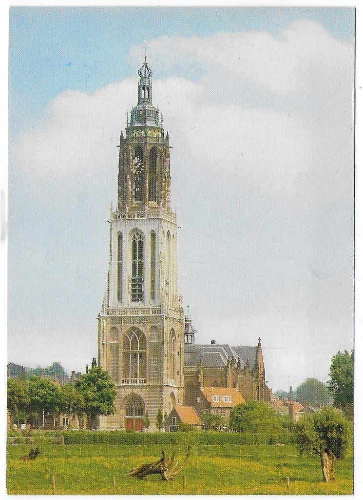 Rhenen Cunera Toren Ongelopen   Ansichtkaart  (B8010), Ophalen of Verzenden, 1980 tot heden, Ongelopen, Utrecht