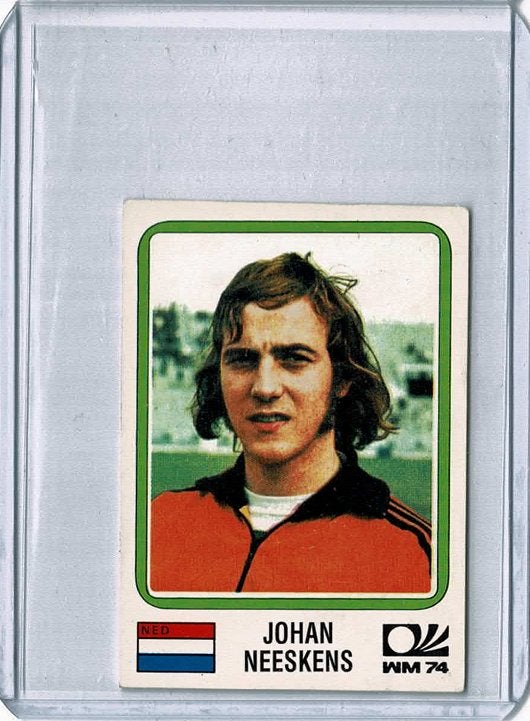 Panini World Cup Story 1994 - Johan Neeskens #85, Ophalen of Verzenden, Zo goed als nieuw, Overige sporten, Poster, Plaatje of Sticker
