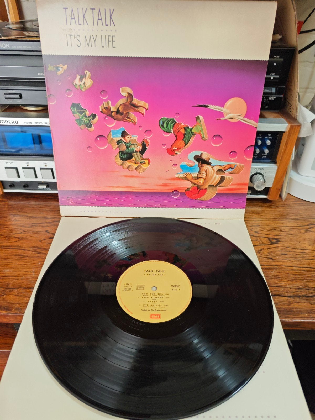 Talk Talk - It's My Life LP (Pop, Synthpop), Ophalen of Verzenden, Gebruikt, 12 inch, LP