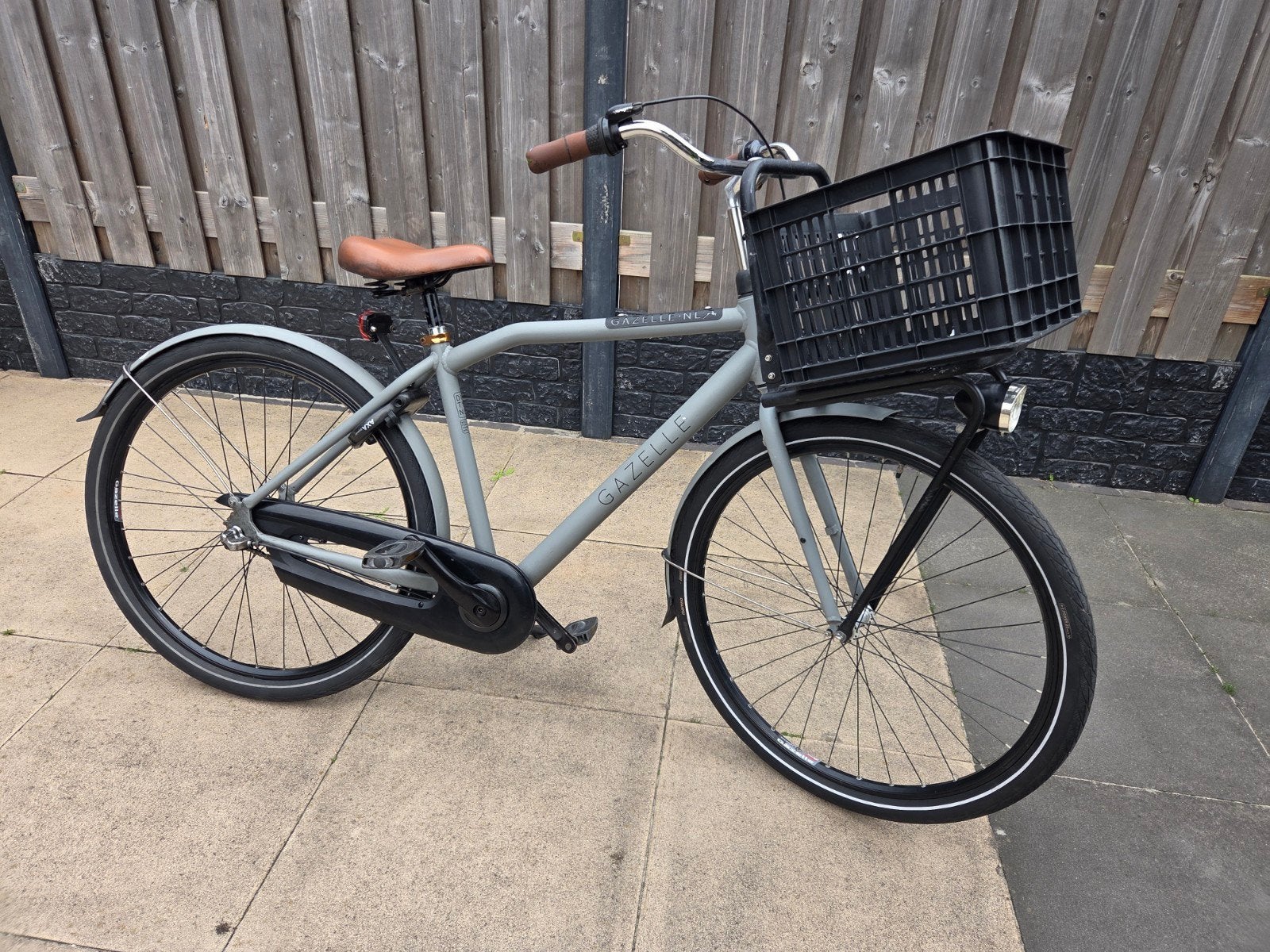 Gazelle heavy duty jongens heren fiets, 47 tot 51 cm, Ophalen, Gebruikt, Aluminium