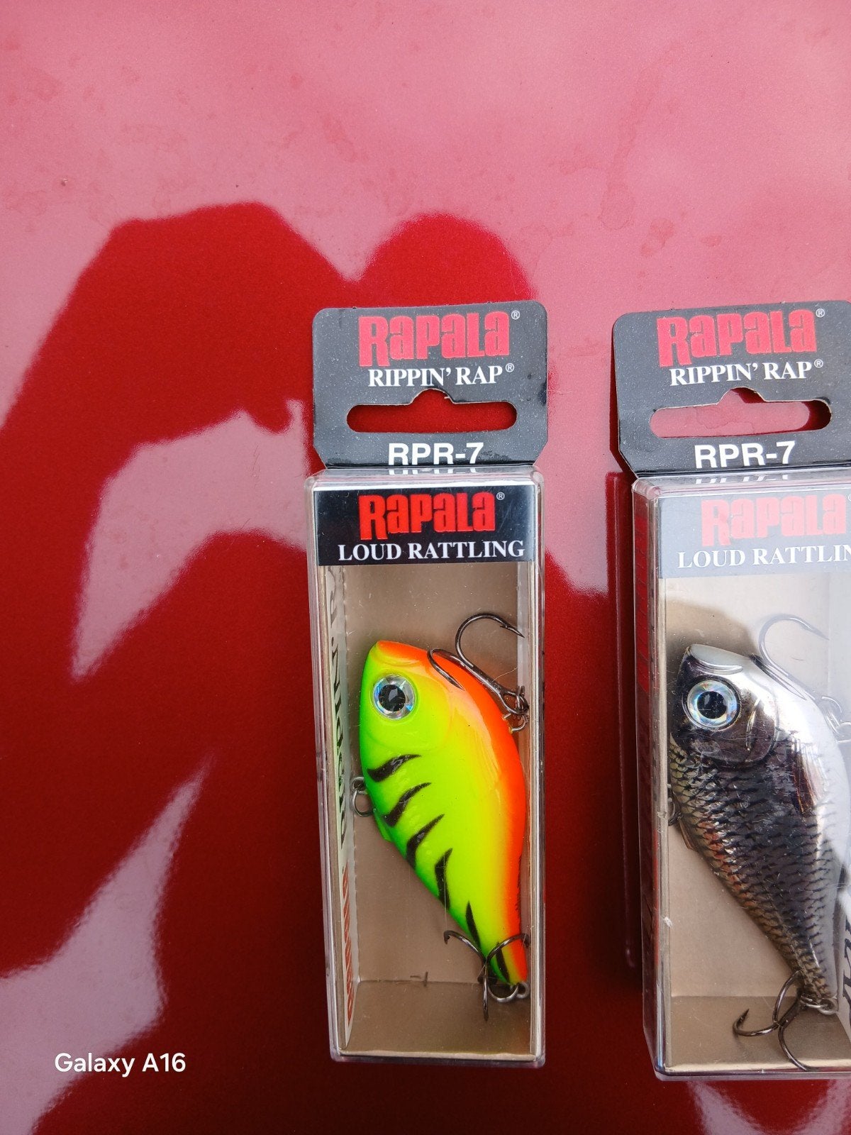 Set hardbaits Rapala RPR-7 5 verschillende kleuren, Watersport en Boten, Hengelsport | Roofvissen, Ophalen of Verzenden, Zo goed als nieuw