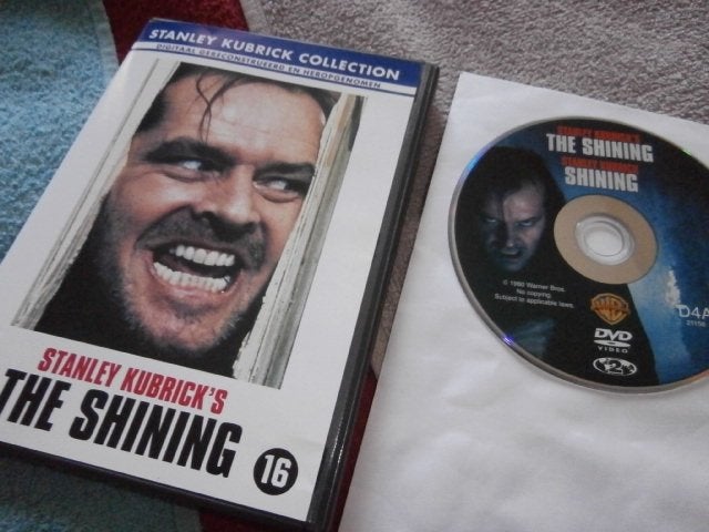DVD - "The Shining" (met o.a. Jack Nicholson, Shelly Duvall), Vanaf 16 jaar, Ophalen of Verzenden, Zo goed als nieuw, Actiethriller