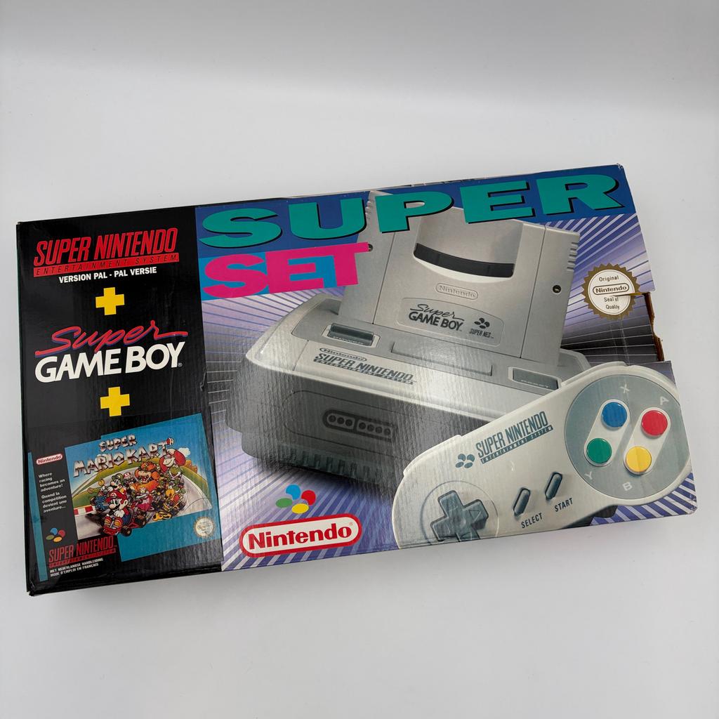 Super Nintendo Super Set, Nintendo, ., Met 2 controllers, Ophalen of Verzenden