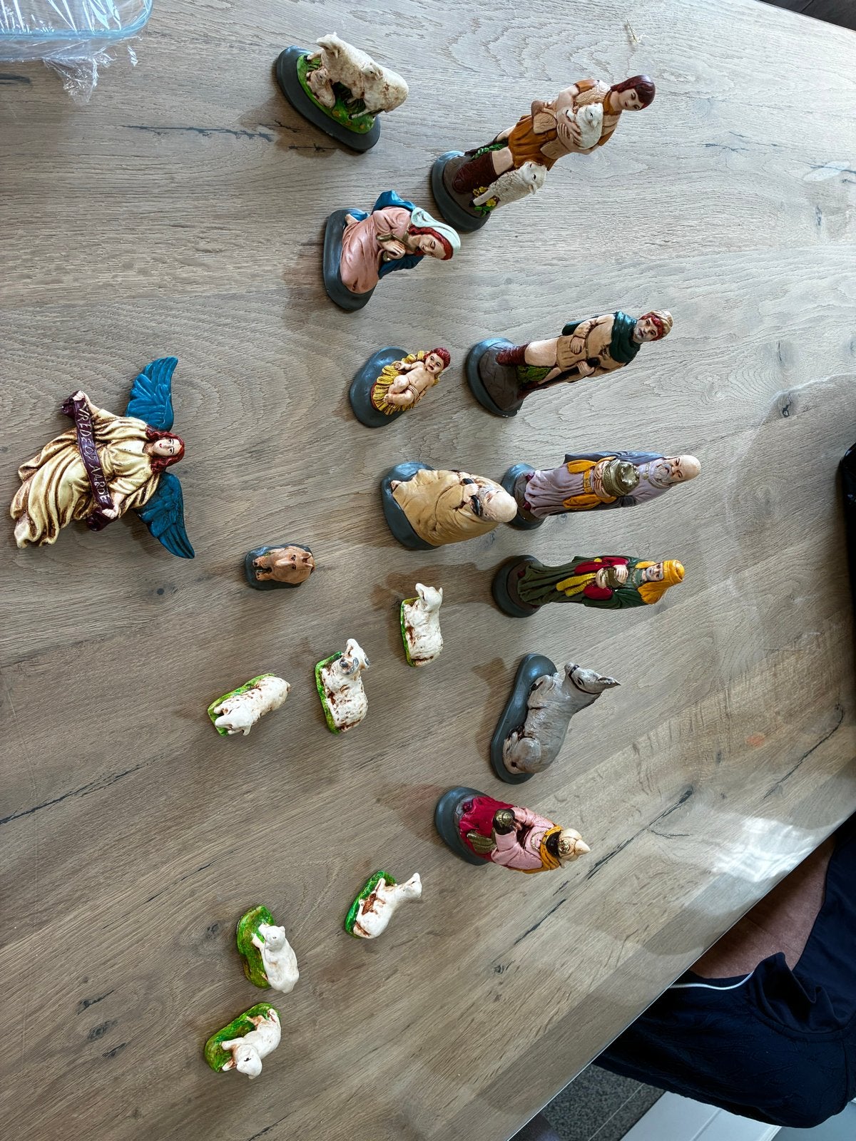 Kerststal beeldjes set - Gips, Ophalen, Gebruikt, Beeld(je), Christendom | Katholiek