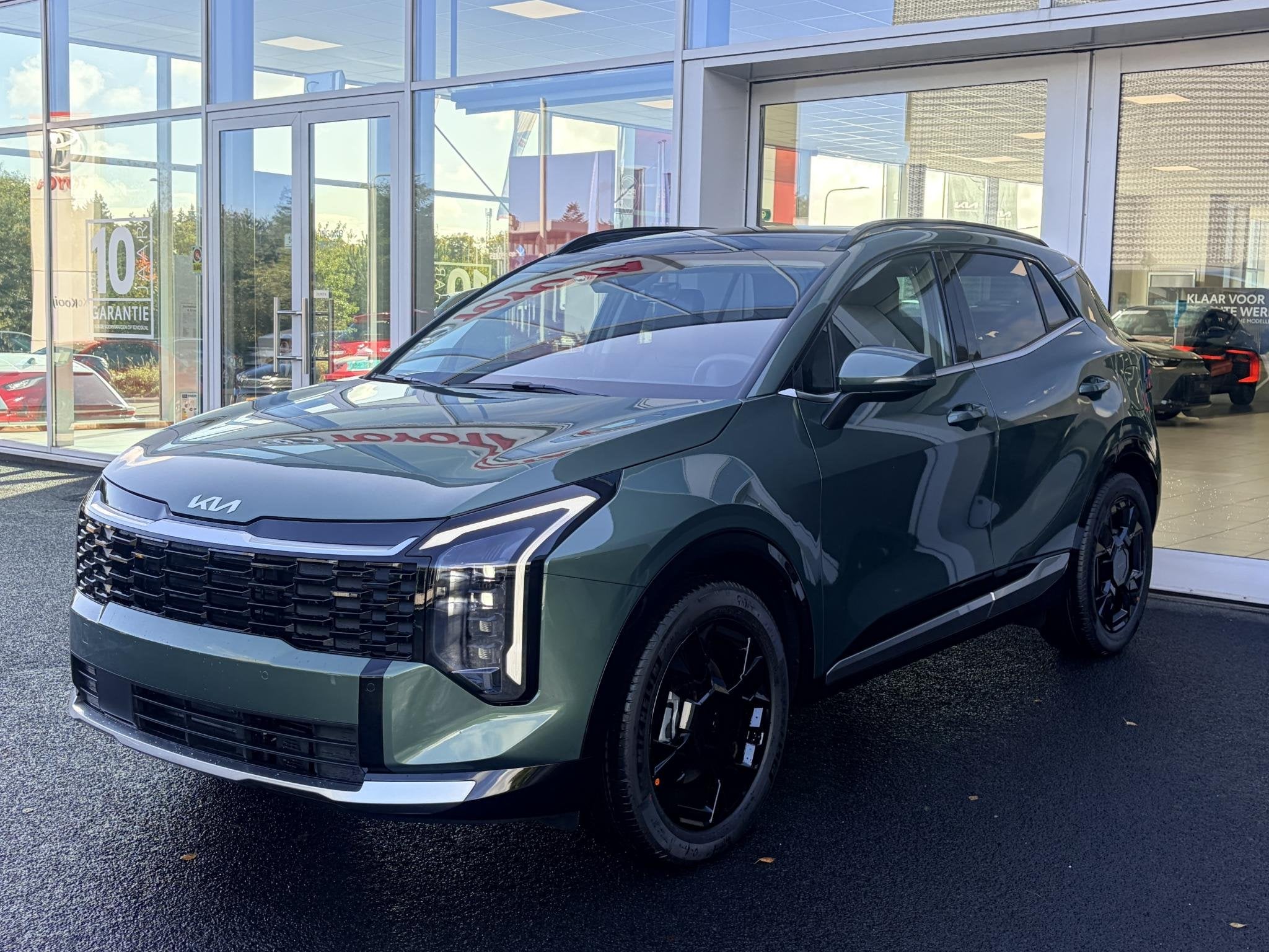 Kia Sportage 1.6 T-GDi Plug-in Hybrid DynamicPlusLine Direct, Auto's, Verwarmde buitenspiegels, 14 kWh, 4 cilinders, Leder en Stof