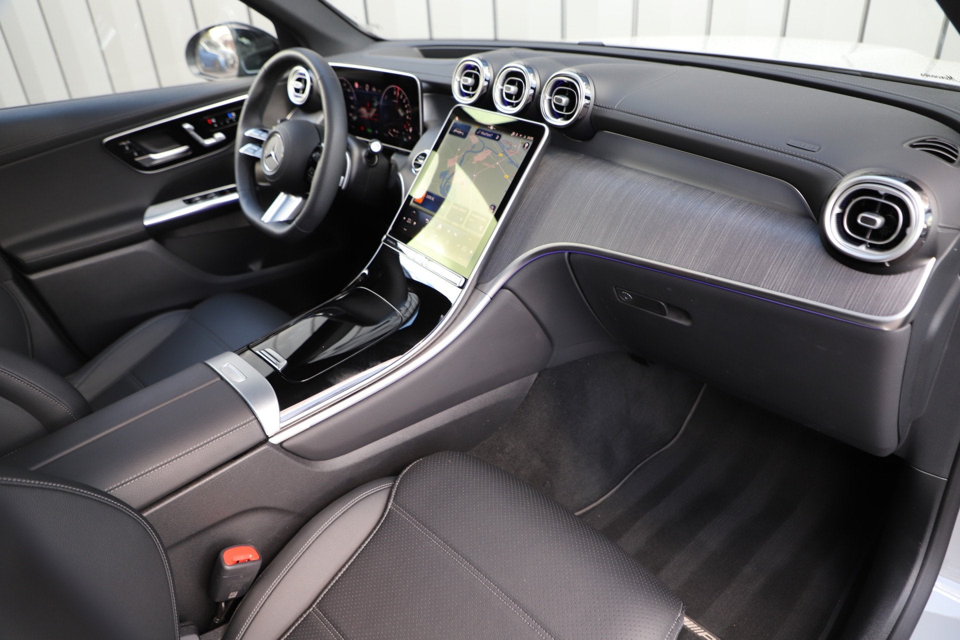 Mercedes-Benz GLC 400e AMG 4-Matic | 381PK | Massage | Lucht, Automaat, Gebruikt, Zwart, Vierwielaandrijving