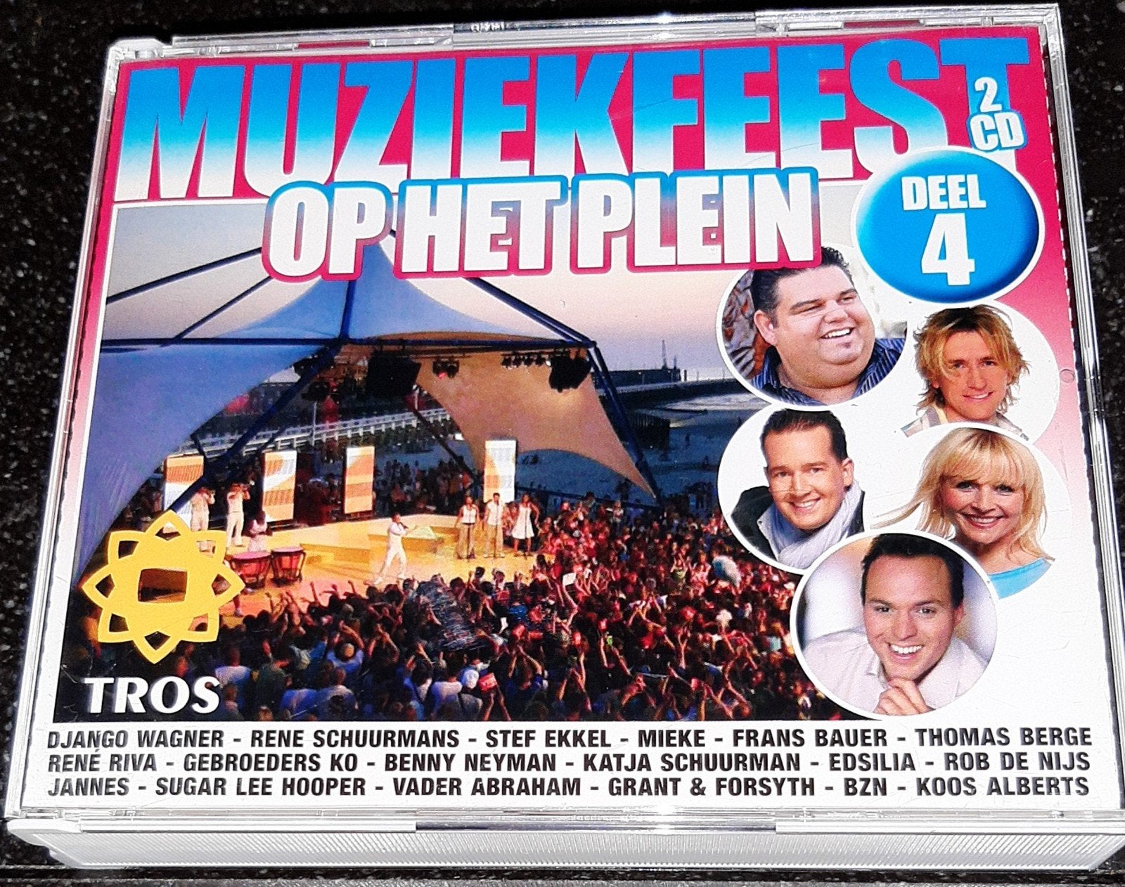 Muziekfeest op het plein deel 4 2cdbox, Ophalen of Verzenden, Zo goed als nieuw, Levenslied of Smartlap, Boxset