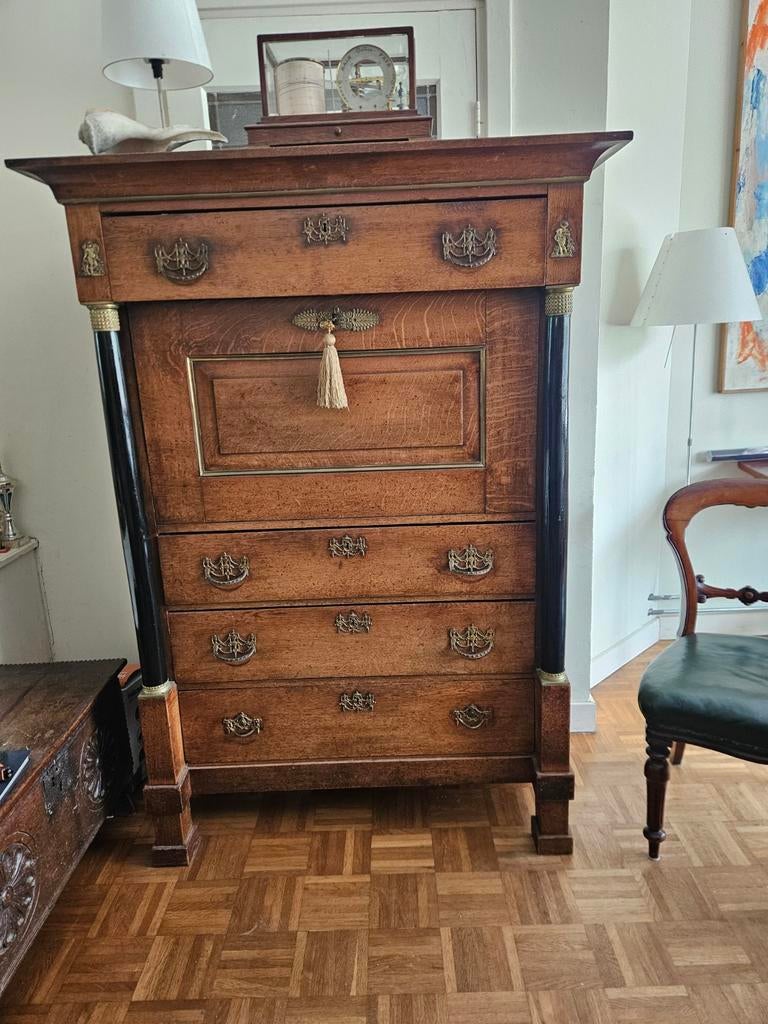 Secretaire, Hollandse empire (1800-1830), Ophalen of Verzenden