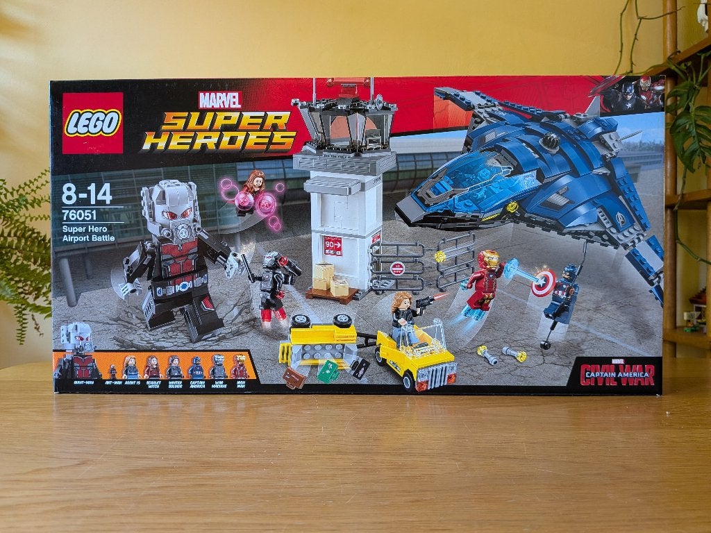 Lego Marvel Super Hero Airport Battle 76051 NIEUW, Marvel, Lego, Nieuw, Ophalen of Verzenden