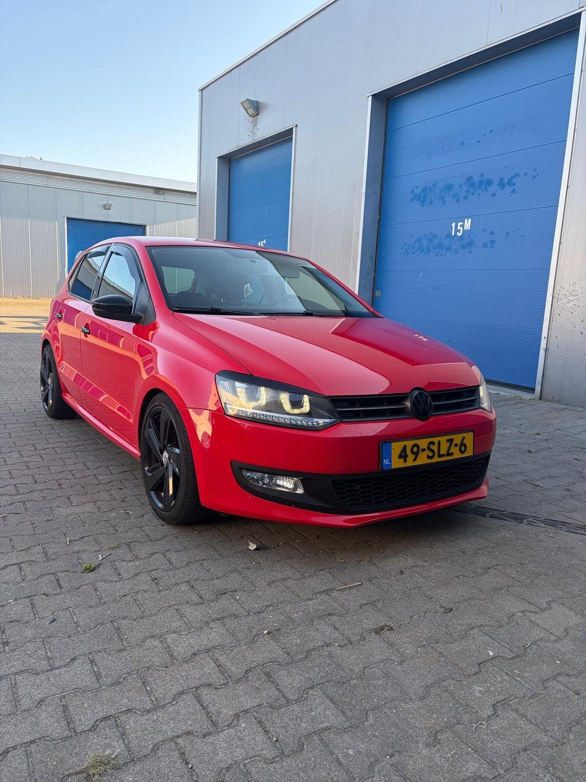 Volkswagen polo 1.2, Voorwielaandrijving, 40 €/maand, Zwart, Overige bekleding