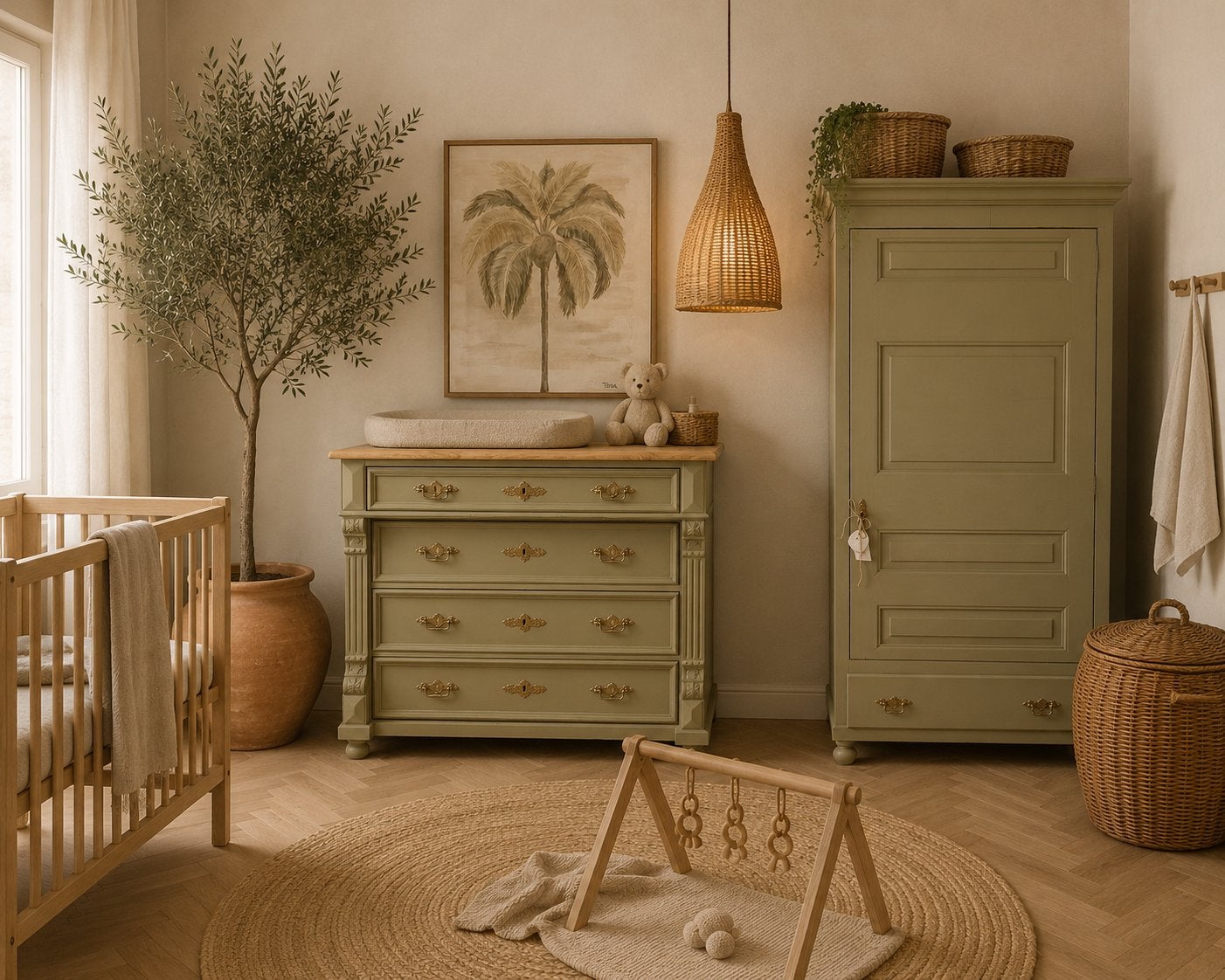 Babykamer vintage linnenkast commode kledingkast ladekast, Ophalen, 100 tot 150 cm, 200 cm of meer, Zo goed als nieuw