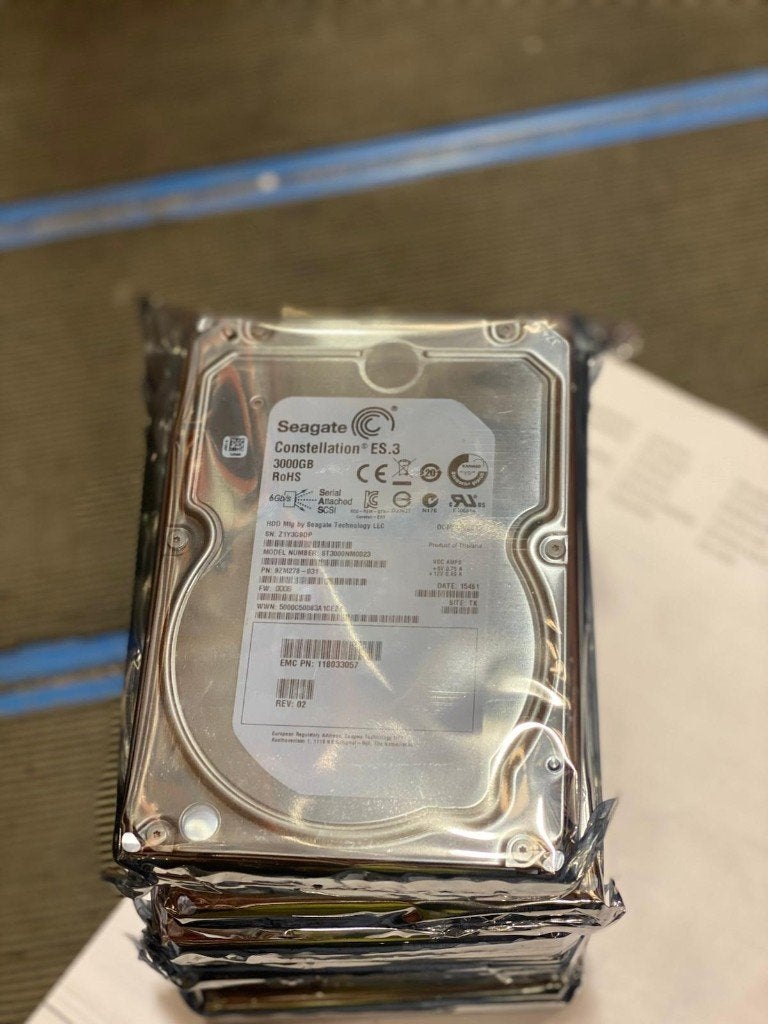 100st refurbished 3TB Seagate HDD SAS server hard disk drive, Computers en Software, Intern, SAS, Server, HDD