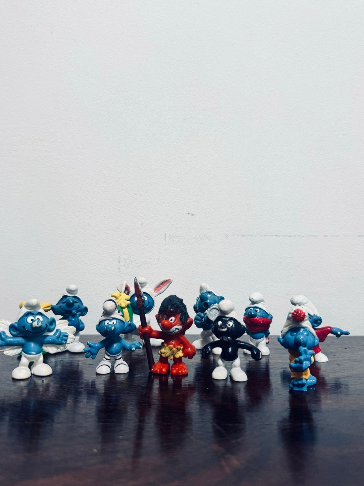 Smurfen collectie: Peyo, Schleich, inclusief zeldzame, Ophalen of Verzenden, Gebruikt