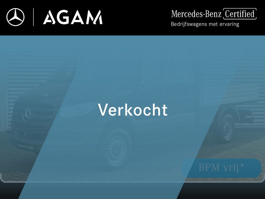 Mercedes-Benz Sprinter 317 CDI L2 Dubbele Cabine Open Laadba