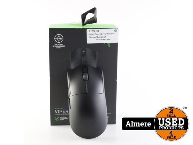 Razer Viper V3 Pro Wireless Gaming Muis Zwart, Computers en Software, Muizen, Razer, Zo goed als nieuw, Support@razer.com, Razer Inc.,
9 Pasteur,
Irvine, CA 92618,
United States