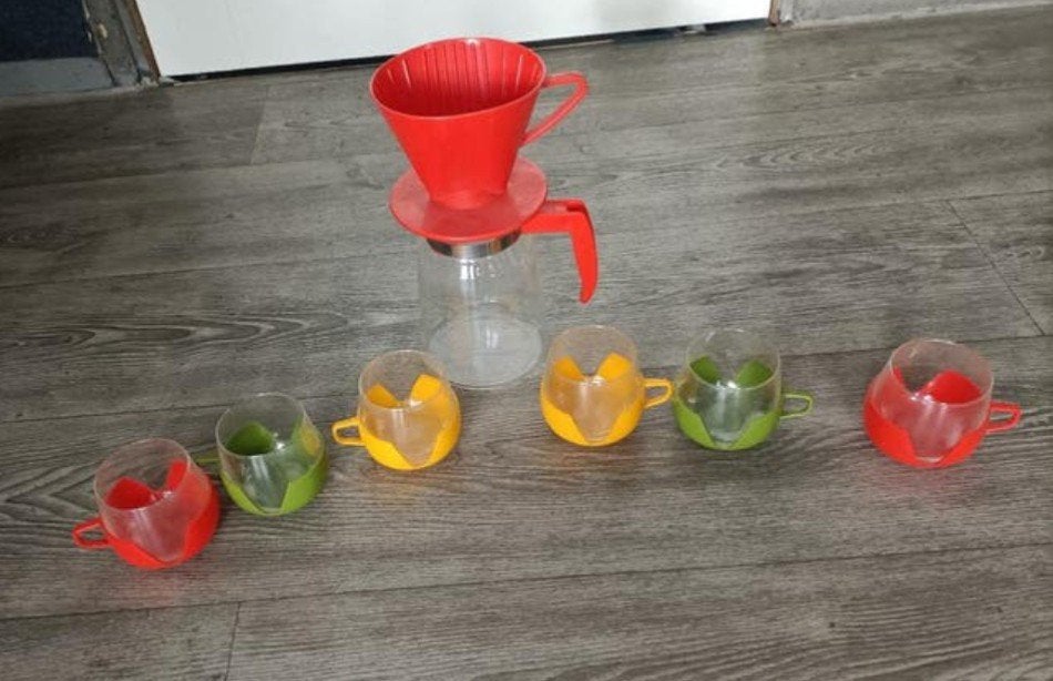 ❇️retro koffie/theesetje van melitta❇️, Verzenden, Huis en Inrichting