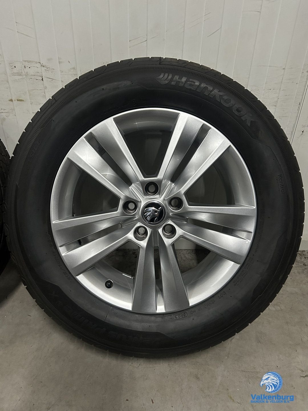 7mm! Originele Skoda Kodiaq 17 inch velgen 5x112 zomerbanden, -, -, Banden en Velgen, 17 inch