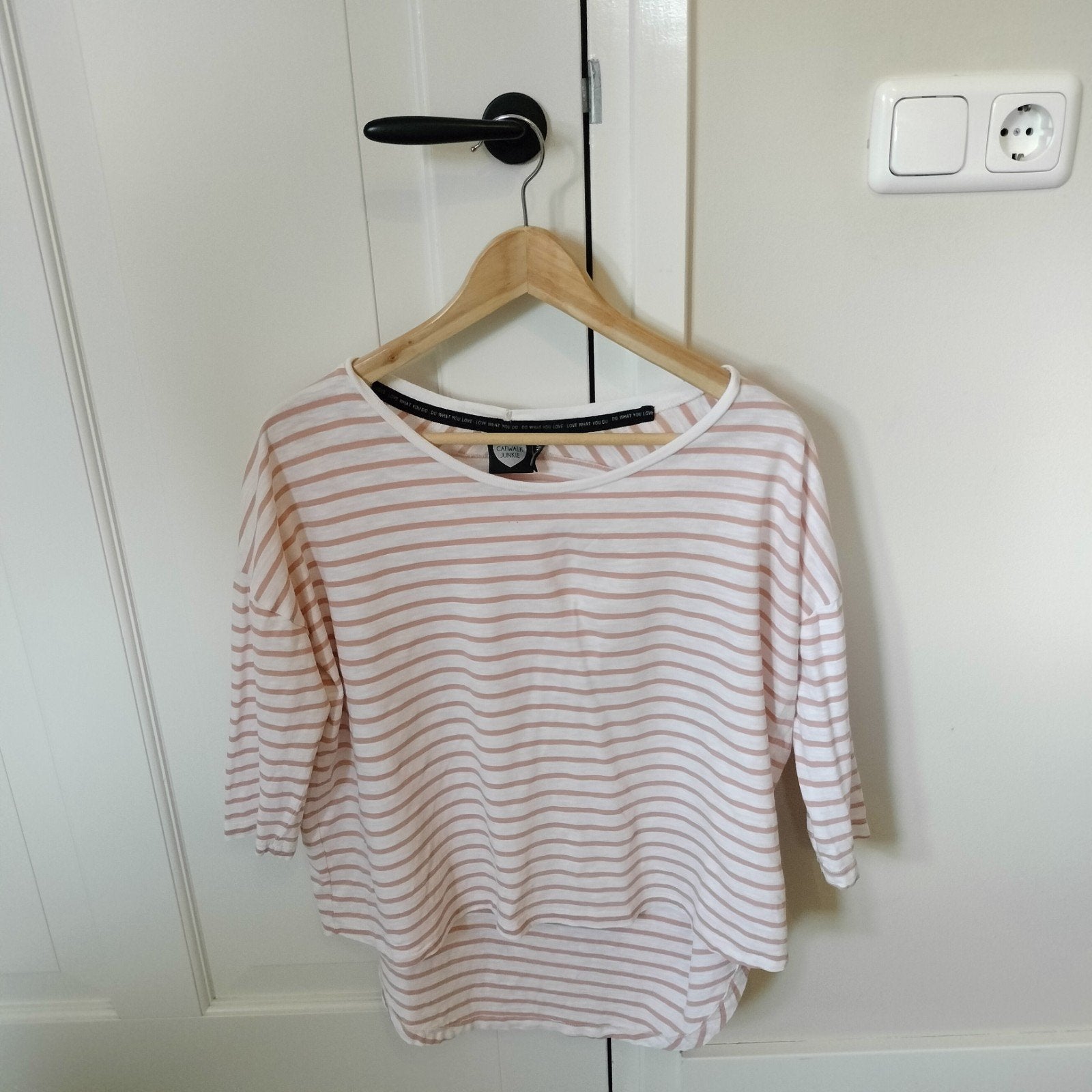 Catwalk Junkie gestreepte top maat S, Kleding | Dames, Wit, Ophalen of Verzenden, Zo goed als nieuw, Catwalk Junkie